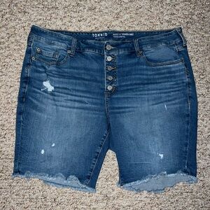 Torrid - Denim Bermuda Shorts